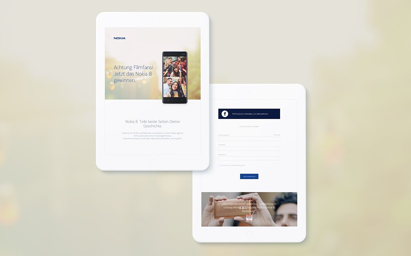 Nokia 02 landingpage