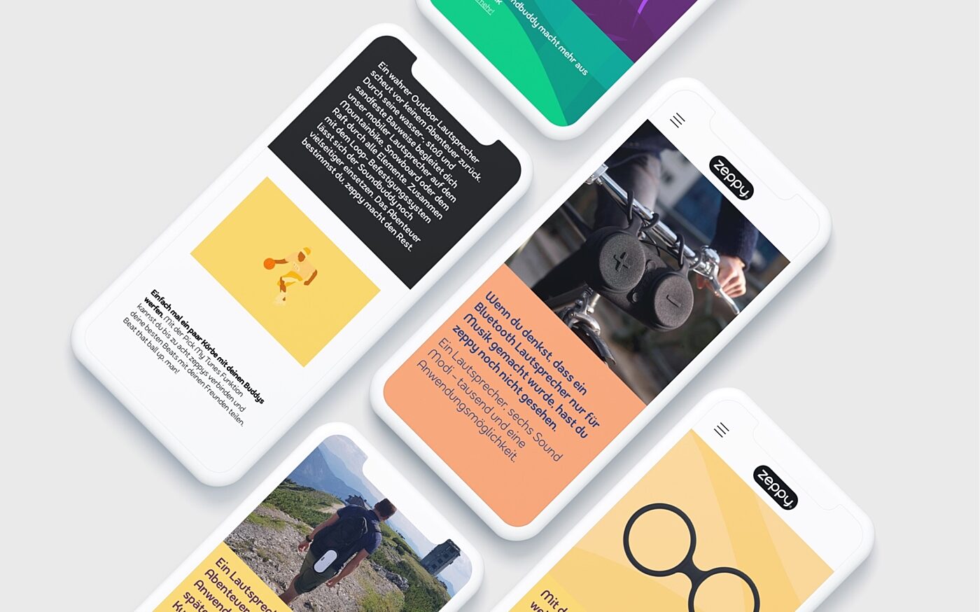 Zeppy website 12 mobile