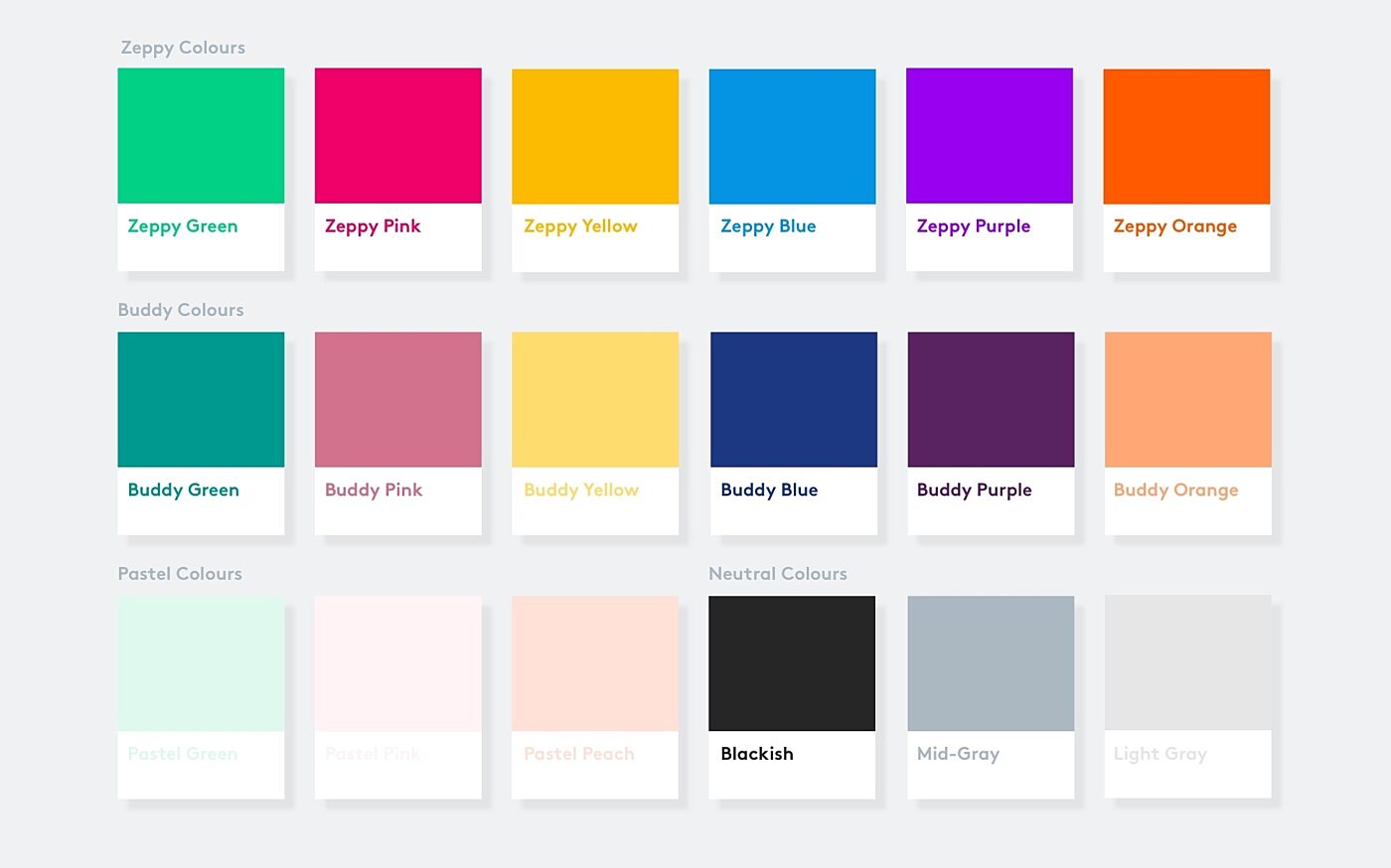 Zeppy website 17 brand colour